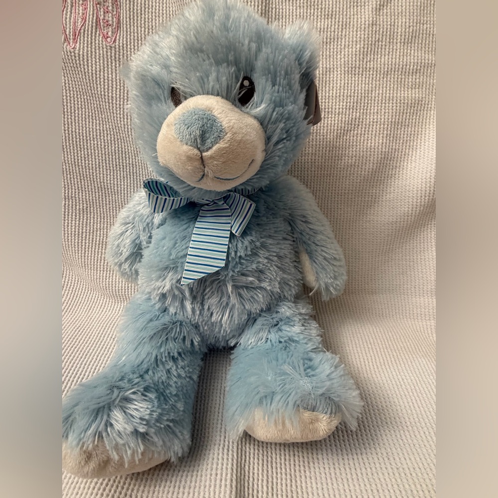 🧸🩵TY Classic Sweet Baby My First Teddy 13” Plush Stuffed Animal Toy 2014 Lovey